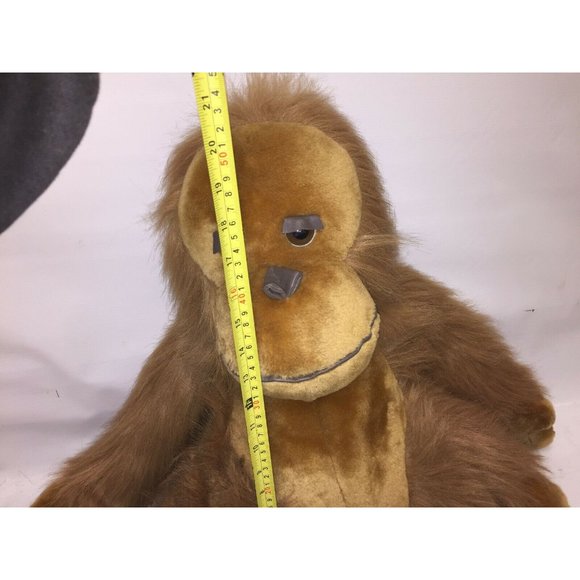 Plush Orangutan Monkey - Classic Toy Company - Long hair / Leather - Picture 10 of 10